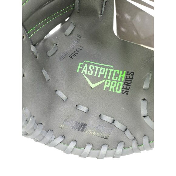 NWT FRANKLIN 11" FASTPITCH PRO SERIES RHT SOFTBALL GLOVE Green/grey - Picture 2 of 6